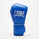 Боксерські рукавиці Leone GN111 THE GREATEST Blue 12 унцій (бинти 4 м. в комплекті)