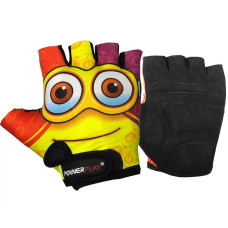 Велоперчатки детские PowerPlay 5473 Minion желтые 4XS