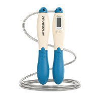 Скакалка з лічильником PowerPlay 4216 Jump Rope Синя 2.8 см.