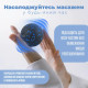 Набір масажних м'ячиків PowerPlay 4007 EPP Massage Ball Чорно-Сині (3 шт.)