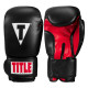 Боксерські рукавиці TITLE Classic Boxing Gloves Black/Red Large