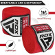Бинти для боксу RDX Hand Wraps Red (2.5м.)