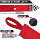 Бинти для боксу RDX Hand Wraps Red (2.5м.)
