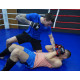 Рукавиці для MMA PowerPlay 3056 А Чорно-Білі S