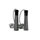 Скакалка PowerPlay 4206 Jump Rope PRO+ Сіро-чорна (2,75m.)