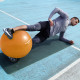 М'яч для фітнесу (фітбол) Power System PS-4018 Ø85 cm PRO Gymball Orange