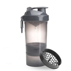 Шейкер спортивний SmartShake Original2GO 600ml Dark Gray (Original)