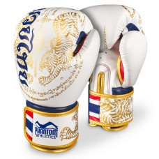 Боксерські рукавиці Phantom Muay Thai Gold Limited Edition 14 унцій (капа в подарунок)