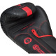 Боксерські рукавиці RDX F6 MATTE RED-6OZ (капа в комплекті)