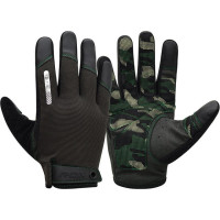 Рукавички для фітнесу RDX T2 Touch Screen Friendly Full Fingerf Army Green L