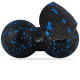 Масажний м'яч подвійний PowerPlay PP-4352 Epp foam peanut ball (d8*16cm.) Чорно/Синій
