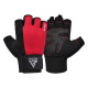 Рукавички для фітнесу RDX W1 HALF RED PLUS-S