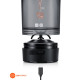 Шейкер спортивний електричний VOLTRX Gallium 600 мл. Tritan Orange