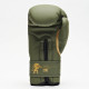Боксерські рукавиці Leone GN059G MILITARY EDITION Green 14 унцій (капу в комплекті)