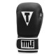 Боксерські рукавиці TITLE Boxing Pro Style Leather Gloves3.0 Black/White 14 oz