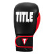 Боксерські рукавиці TITLE Boxing Dynamic Strike Black/Red 14 oz