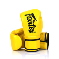 Боксерські рукавиці Fairtex BGV14 Yellow 12 унцій