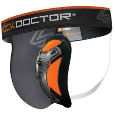 Захист паху Shock Doctor 329 Supporter with Ultra Carbon Flex Cup Grey, XL