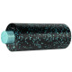 Масажний ролик (роллер) гладкий PowerPlay PP-4348 2 in 1 EPP Foam Roller Чорно/Блакитний (33x14см.)