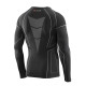 Термокофта (лонгслів) X TECH Maglia Race 3 Munica Lunga giroc Nero S/M Чорна