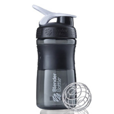 Шейкер спортивний (пляшка) BlenderBottle SportMixer 20oz/590ml Black/White (Original)