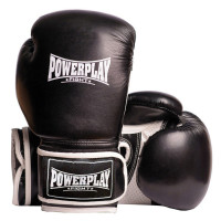 Боксерські рукавиці PowerPlay 3019 Challenger Чорні 12 унцій