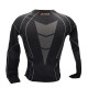 Термокофта (лонгслів) X TECH Maglia Race 3 Munica Lunga giroc Nero S/M Чорна