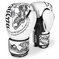 Боксерські рукавиці Phantom Muay Thai White 12 унцій (капа в подарунок)