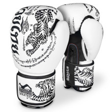 Боксерські рукавиці Phantom Muay Thai White 12 унцій (капа в подарунок)