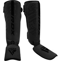 Захист гомілки та стопи RDX F6 KARA Shin Instep Guards Black XL