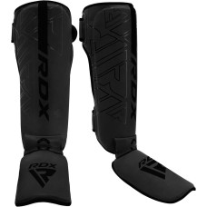 Захист гомілки та стопи RDX F6 KARA Shin Instep Guards Black XL