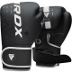 Боксерські рукавиці RDX F6 Kara Matte White 6 унцій (капа в комплекті)