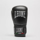 Боксерські рукавиці Leone GN383 THUNDER Black 14 унцій (капу в комплекті)