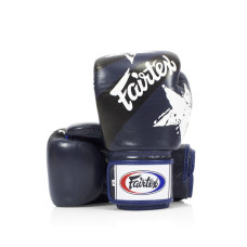 Боксерські рукавиці Fairtex BGV1 Nation Print Blue 14 унцій