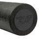Масажний ролик (роллер) гладкий PowerPlay 4021 Fitness Roller Чорний (30x15см.)
