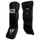 Захист гомілки та стопи TITLE Boxing Vinyl Shin-Instep Guards 2.0 Black дорослі