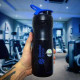 Шейкер спортивний (пляшка) BlenderBottle SportMixer 28oz/820ml Black/Cyan (Original)