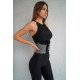 Пояс-корсет для підтримки спини Power System PS-6031 Waist Shaper Grey L/XL