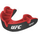 Капа боксерська OPRO Silver UFC Hologram Black/Red (art.002259002)