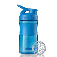 Шейкер спортивний (пляшка) BlenderBottle SportMixer 20oz/590ml Cyan (Original)