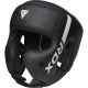 Боксерський шолом RDX F6 KARA Matte White L