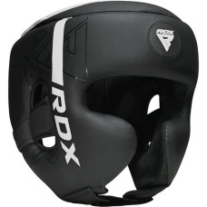 Боксерський шолом RDX F6 KARA Matte White L