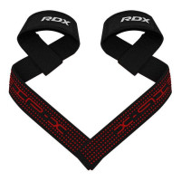 Лямки для тяги RDX S4 Gym Cotton Gel Straps Blue Plus