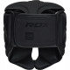 Боксерський шолом RDX T15 Noir Cheek Protector Matte Black XL