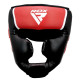 Боксерський шолом RDX AURA PLUS T-17 Red/Black L