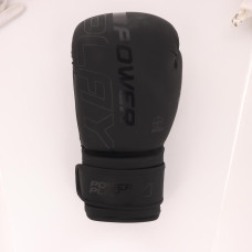 Боксерські рукавиці PowerPlay 3024 Ultra Mat Чорні 12 унцій