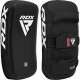 Пади для тайського боксу RDX T1 Curved Thai Kick Pad Black