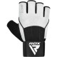 Рукавички для фітнесу RDX W3 WHITE WITH EVA PADDING-S