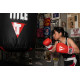 Боксерські рукавиці TITLE Boxing Pro Style Leather Gloves3.0 Red/White 14 oz