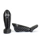 Захист гомілки та стопи Fairtex SP5 Shin Pads Black XL